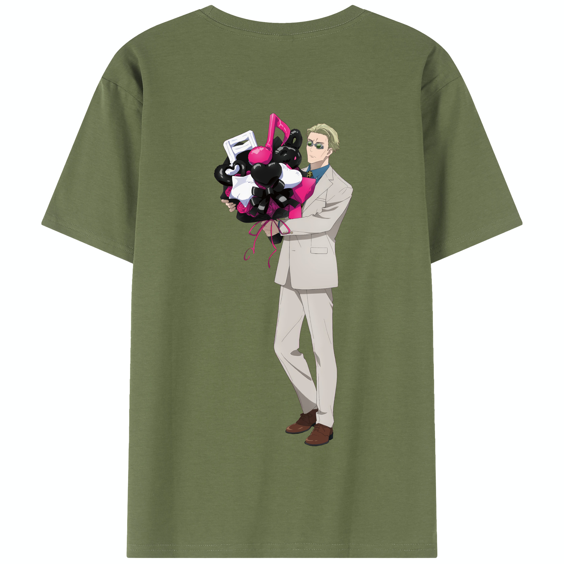 （画像用） 呪術廻戦 Jujutsu Kaisen 綿100％半袖Tシャツ（背面プリント）